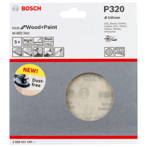 Bosch lihvvõrk P320, M480Net, 150mm, 5 tk