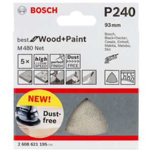 Bosch lihvvõrk P240, M480Net, 93mm, 5 tk