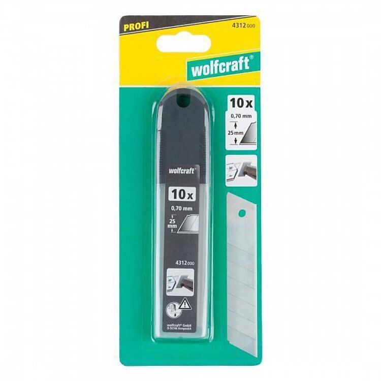 Wolfcrafti vaibanoa murtavad terad 25mm profi 10 tk.4312000