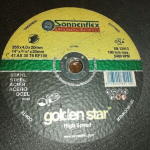 Metallilõikeketas Sonnenflex Golden Star 355