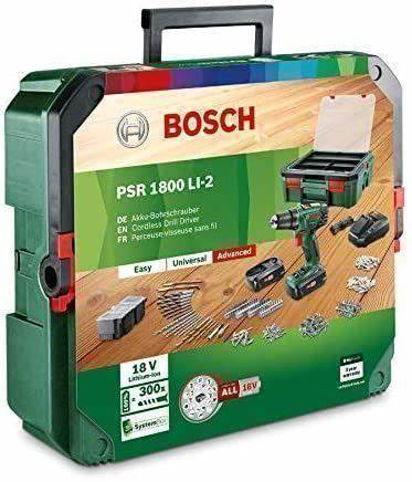 Akutrell-kruvikeeraja BOSCH PSR 1800 Li-2, SystemBox - Image 3