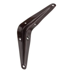 Pruun riiulikandur-nurgik,​ 100x125mm,Domax WS 125BR