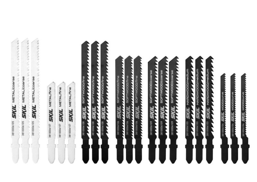 Skil tikksaeterade komplekt 2610S00920, 21 tk