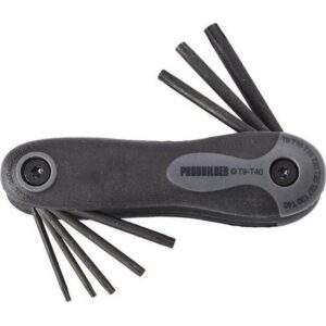 Torx võtmete 8 osaline komplekt T9 T40