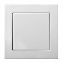 Liregus Epsilon valge lüliti LED-indikaatoriga + Slim raam